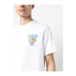 Heren Casablanca Radiating Orange T-Shirt