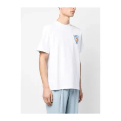 Heren Casablanca Radiating Orange T-Shirt