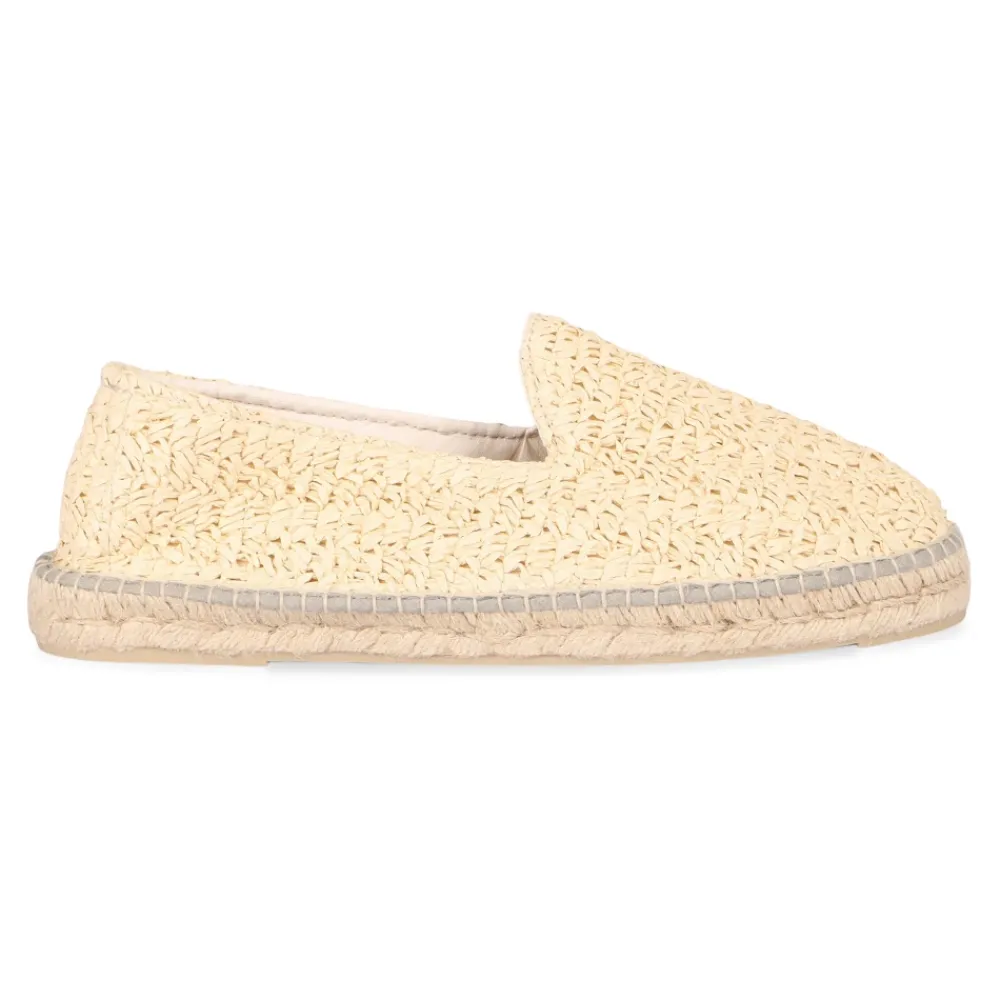 Heren Manebí Raffia Espadrilles Ronde Neus Rubber