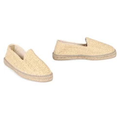 Heren Manebí Raffia Espadrilles Ronde Neus Rubber