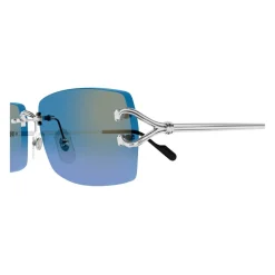 Heren Cartier Zonnebrillen^Rechthoekige zonnebril