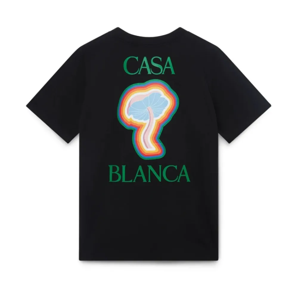 Heren Casablanca Shirts^Regenboog Paddestoel T-Shirt