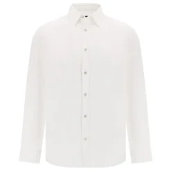 Heren Boggi Milano Regular Fit Poplin Katoenen Overhemd