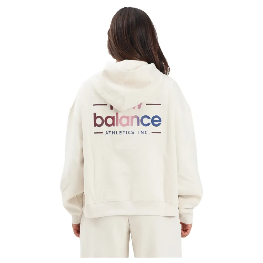 DAMES New Balance Hoodies & Sweatvesten^Reimagined Fleece Oversized Hoodie