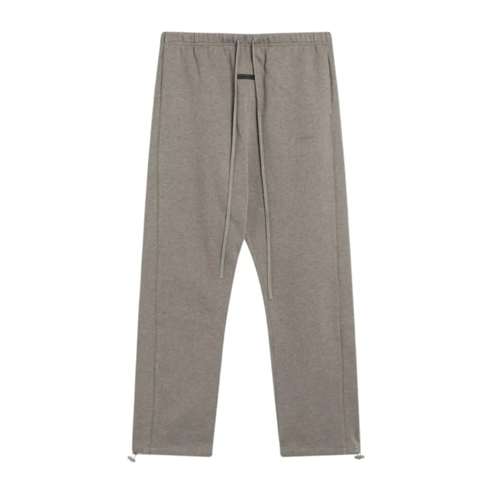 Heren Fear Of God Broeken^Relaxed Fleece Trainingsbroek met Bies