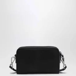 Heren Prada Tassen^Re-Nylon en Saffiano Leren Schoudertas