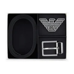 Heren Emporio Armani Reversible leren riem