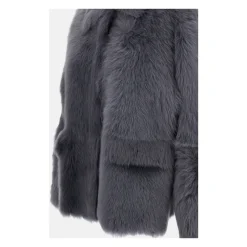 DAMES 1972 Desa Jassen^Reversible Shearling Boxy Jacket