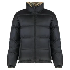Heren Burberry Jassen^Reversible Snowdon Check Down Jacket