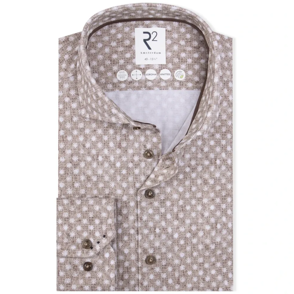 Heren R2 Amsterdam Overhemden^R2-Hemd