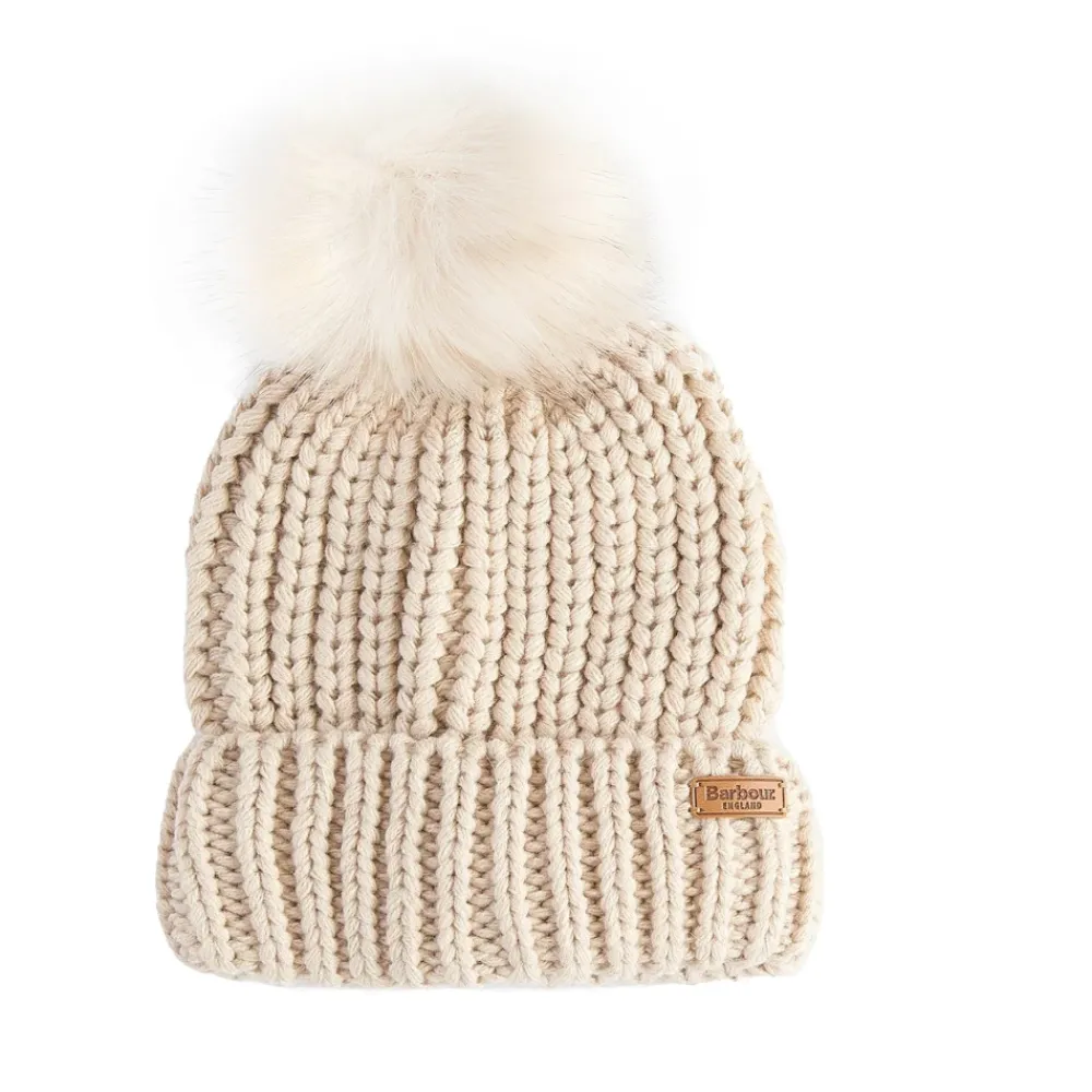 Barbour Bodysuits & Sets^Rib-gebreide muts en sjaal set