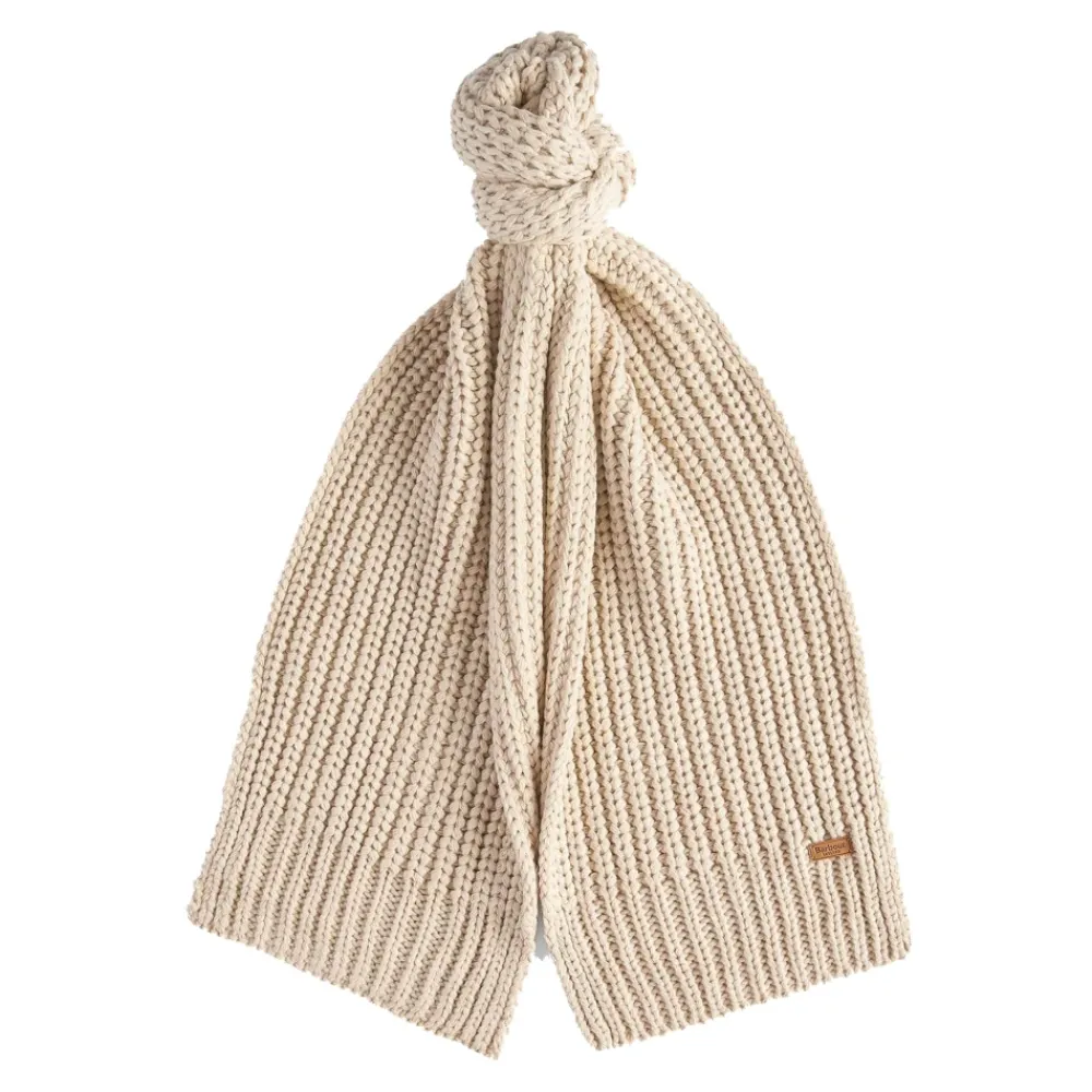 Barbour Bodysuits & Sets^Rib-gebreide muts en sjaal set