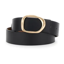 Twinset Riem met gespsluiting in generfd leer