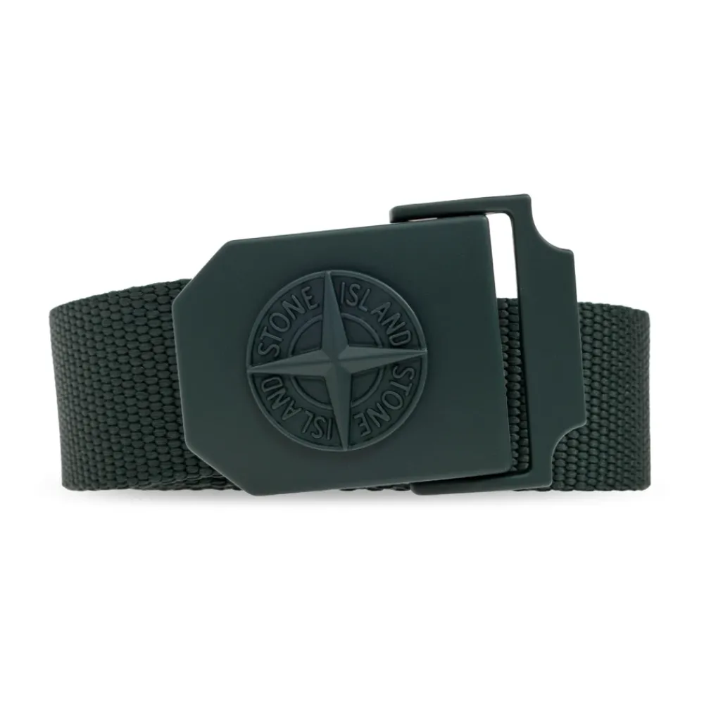Heren Stone Island Riem met logo