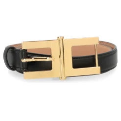 DAMES Elisabetta Franchi Riemen^Riem met logo-gesp