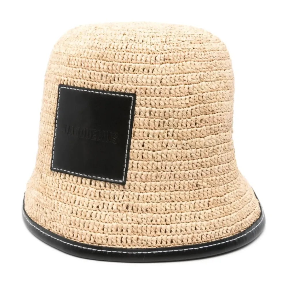 DAMES Jacquemus Rieten Hoed