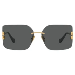 DAMES Miu Miu Zonnebrillen^Rimless Runway Zonnebril