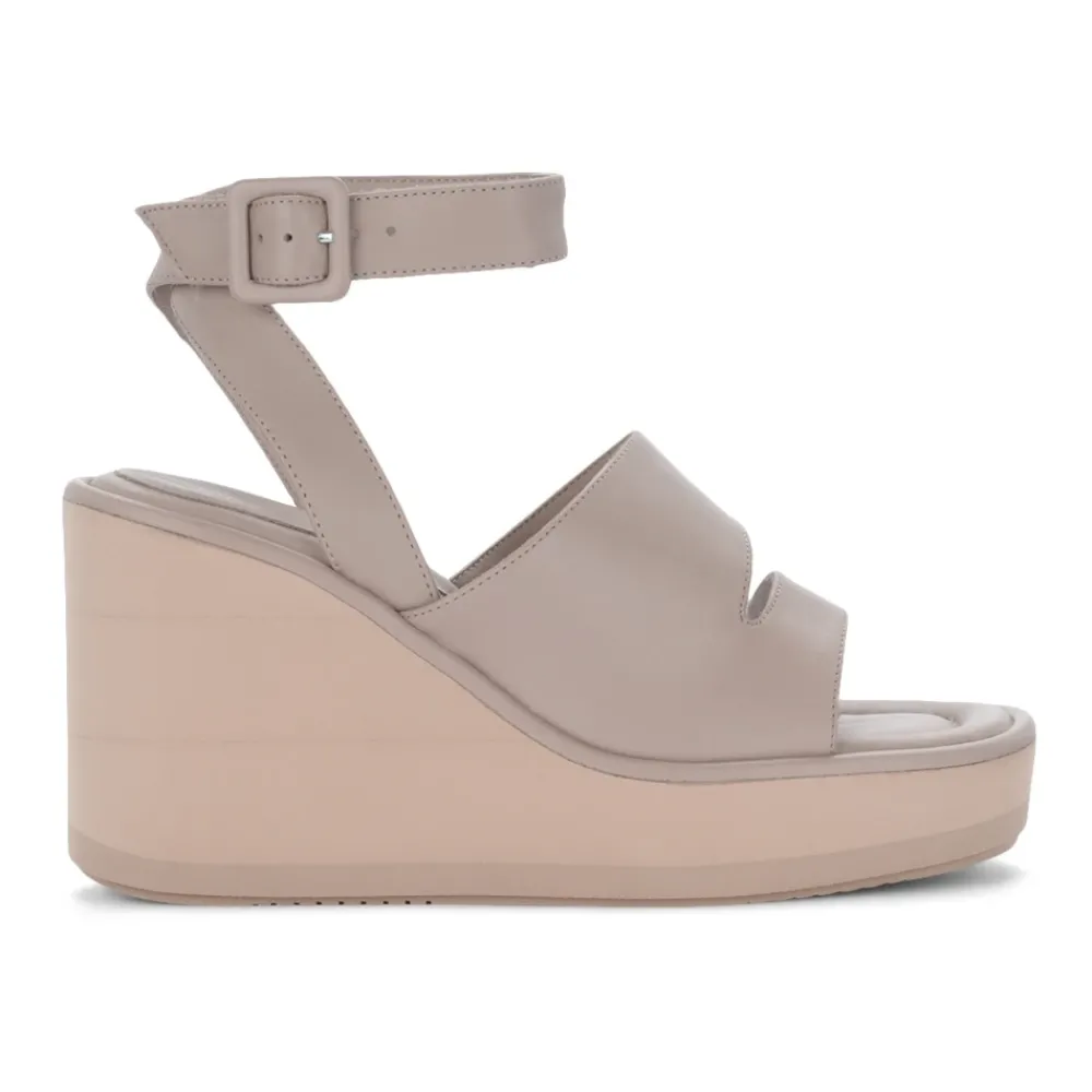 DAMES Paloma Barceló Sleehakken^Rizia Tortora Leren Sandaal