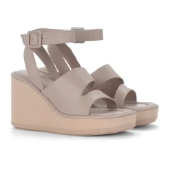 DAMES Paloma Barceló Sleehakken^Rizia Tortora Leren Sandaal