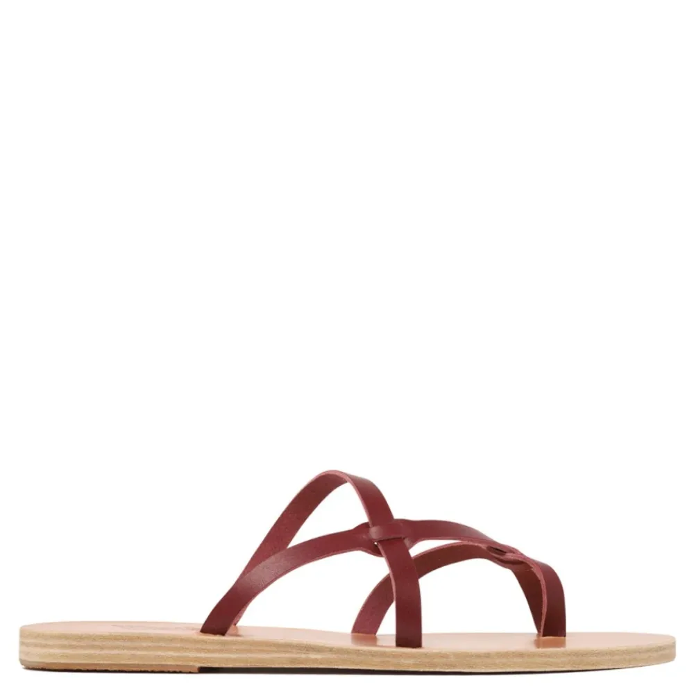 DAMES Ancient Greek Sandals Rode Armos Kruisband Sandalen