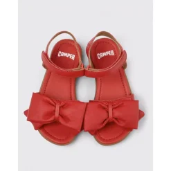 Camper Rode Bow Sandalen voor Kinderen