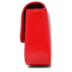 Marni Tassen^Rode Eco-Leren Casual Schoudertas