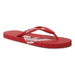 Heren Emporio Armani Rode Flip Flops XVQS06XN74600115
