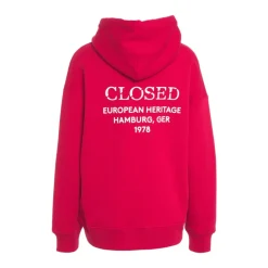 DAMES Closed Rode Heritage Print Hoodie AW25