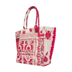 DAMES Isabel Marant Rode Katoenen Shopper Tas