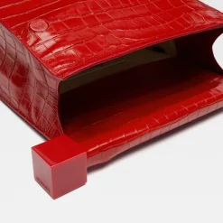 DAMES Jacquemus Rode Leren Clutch Tas