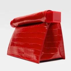 DAMES Jacquemus Rode Leren Clutch Tas