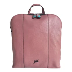 DAMES Gabs Rode Leren Rugzak Martellato Bull