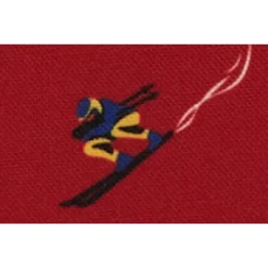 DAMES GALLO Laptoptassen^Rode Tablethoes met Skiër Motief