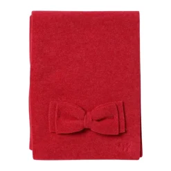 Il Gufo Sjaals^Rode Wol Strik Tasje voor Meisjes
