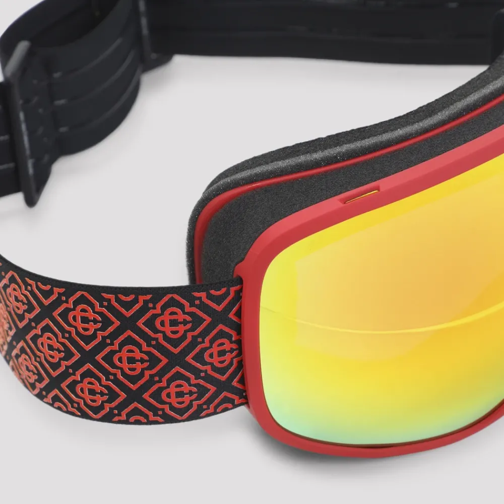 Casablanca Rode zonnebril stijlvolle accessoires