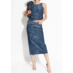 DAMES Diesel Rokken^Rok DE-PRA-S3