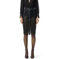 DAMES Elisabetta Franchi Rokken^Rok in bloemenkant