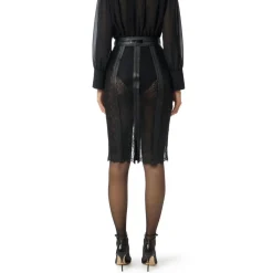 DAMES Elisabetta Franchi Rokken^Rok in bloemenkant