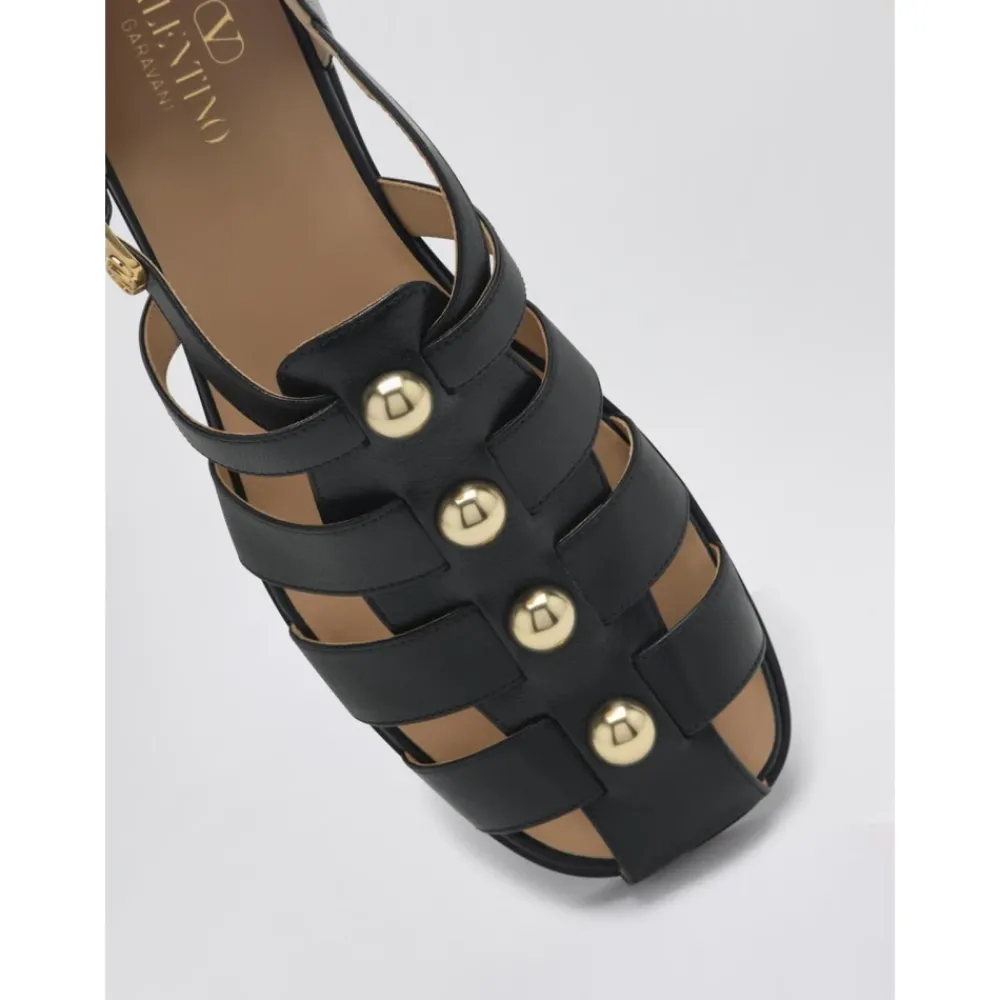 Heren Valentino Garavani Sandalen^Roman Stud leren sandalen