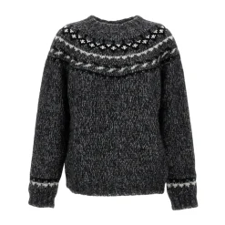 DAMES P.A.R.O.S.H. Rondgebreide trui