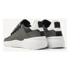 Heren Nubikk Sneakers^Roque Roman Dark Grey Combi Sneakers