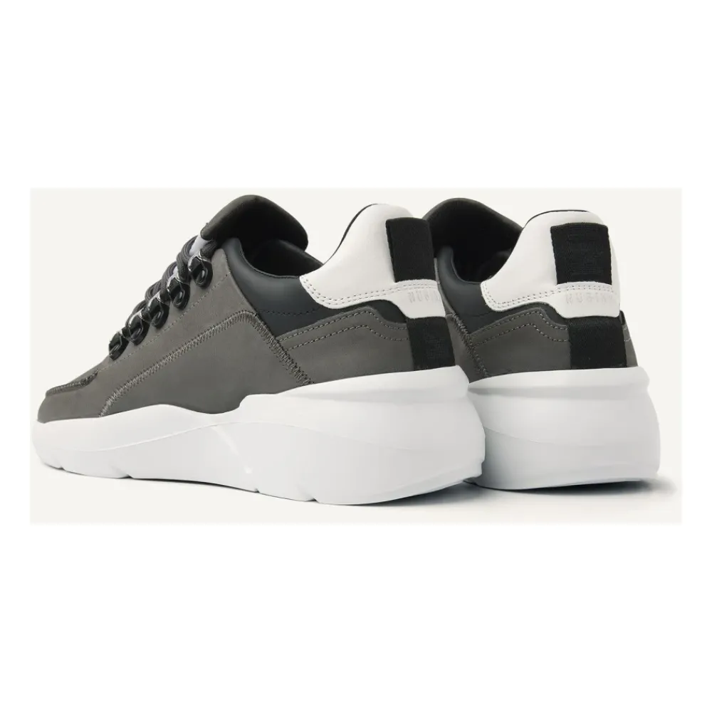 Heren Nubikk Sneakers^Roque Roman Dark Grey Combi Sneakers