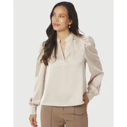 DAMES Neo Noir Blouses^Rosslyn Heavy Sateen Blouse