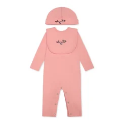 Off White Bodysuits & Sets^Babygrow Bib Muts Set
