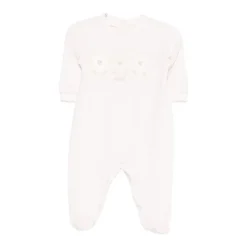 Lalalù Roze Geborduurde Jumpsuit Jurk