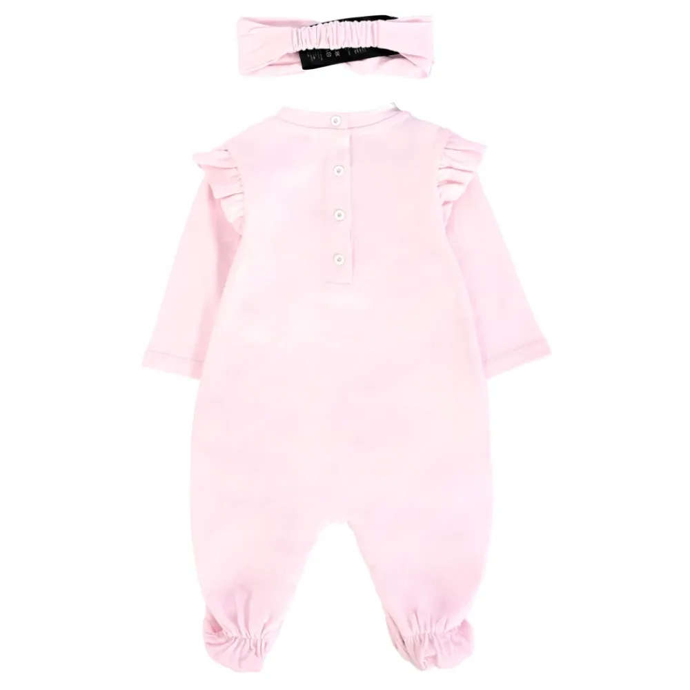 Balmain Katoenen Babygrow Rompers Set