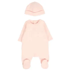Chloé Bodysuits & Sets^Katoenen Babypakje en Hoed Set