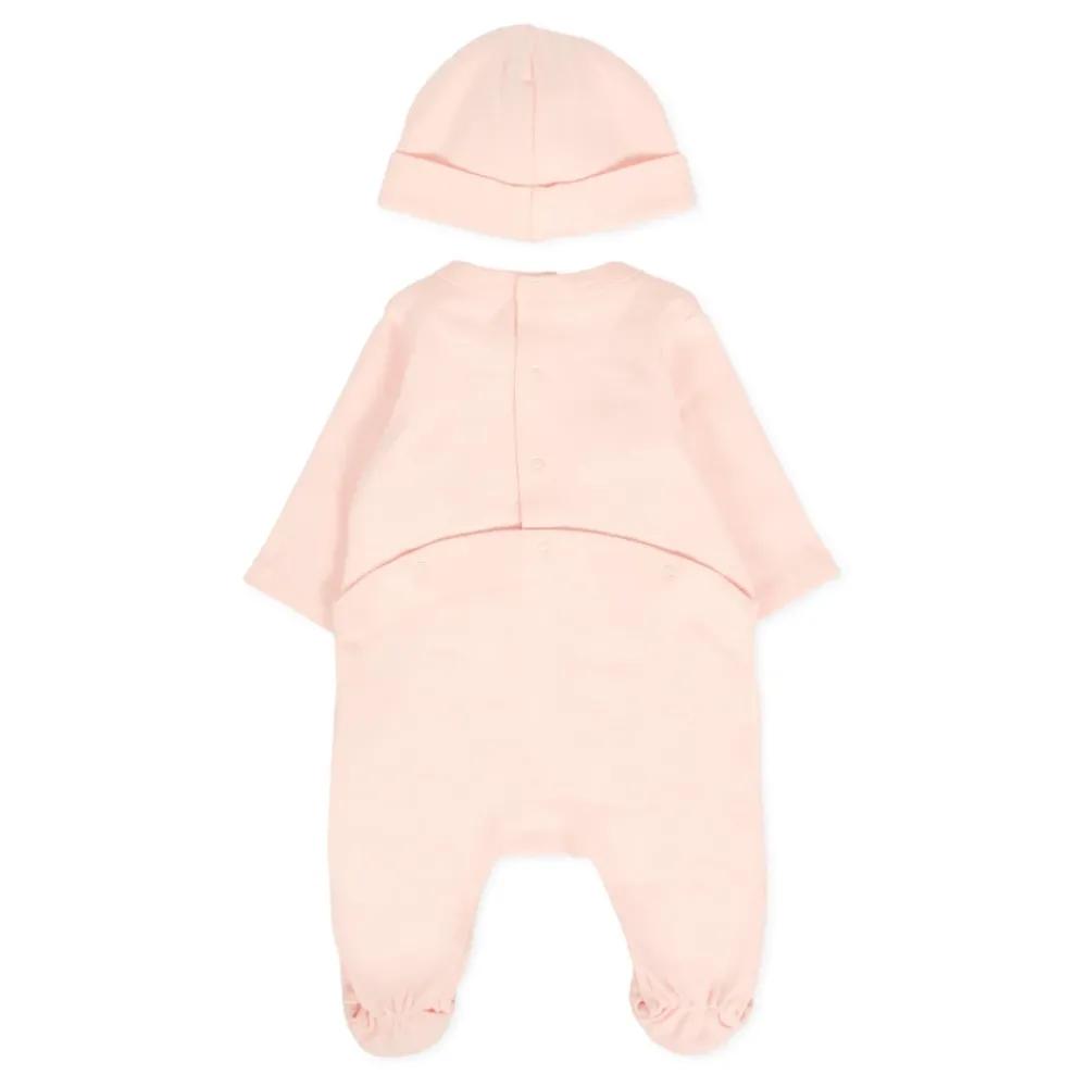 Chloé Bodysuits & Sets^Katoenen Babypakje en Hoed Set