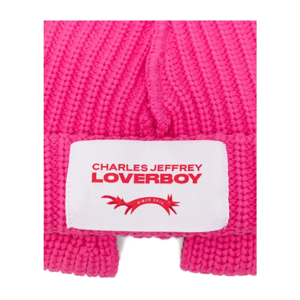 LOVERBOY by Charles Jeffrey Katoenen Hoed met Dierenoren