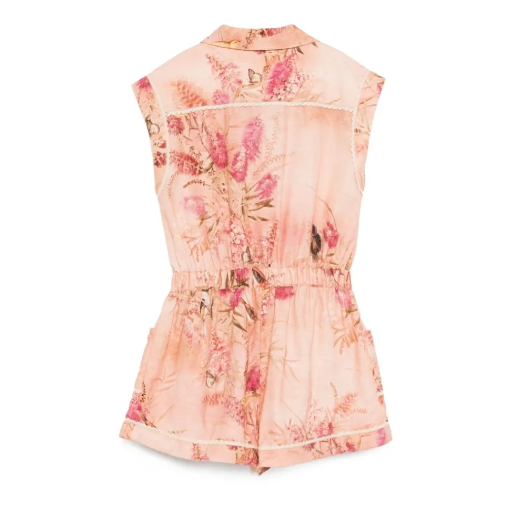 Zimmermann Katoenen Jurk met Strik